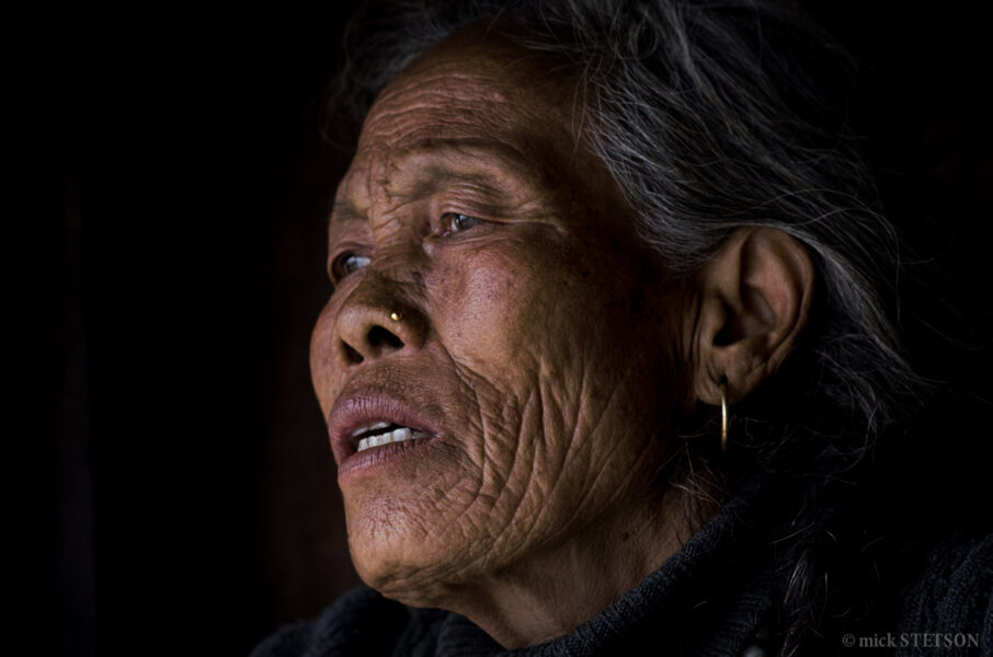 A village elder recounts how the village has changed.