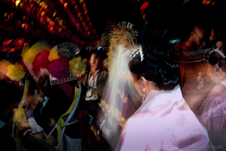 A reenactment of the Buddha's wedding in Seoul, South Korea.